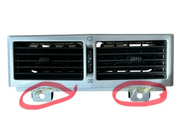 Chrysler Crossfire Dash center air vent grill A1938300054 M8426
