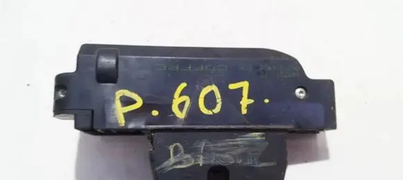 Peugeot 607 Tailgate/trunk/boot lock/catch/latch 9627816980