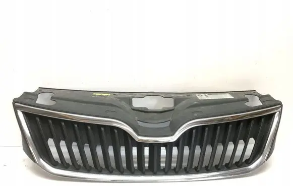 Skoda Rapid (NH) Front bumper upper radiator grill 5JA853668