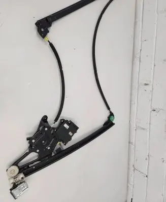 Seat Alhambra (Mk1) Sliding door window regulator with motor 7M3837401 990513 YM21A23201AA