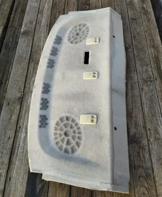 Chrysler Sebring (JS) Parcel shelf 19593D