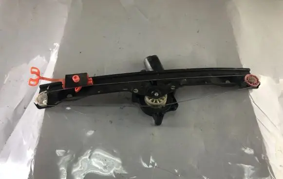 Fiat Punto Evo Front door window regulator with motor 51786729