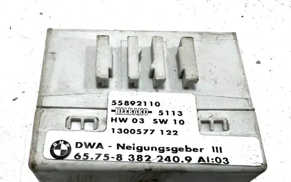 BMW X5 E53 Alarm control unit/module 657583822409 8382240 55892110
