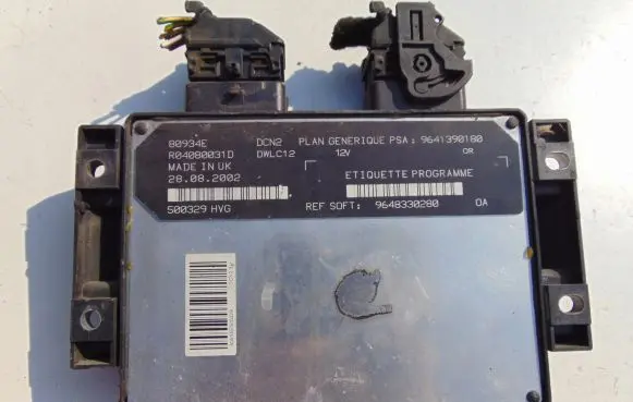 Peugeot Partner Engine control unit/module 9641390180 9648330280