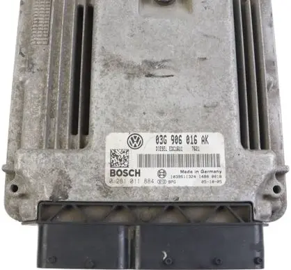 Seat Leon (1P) Engine control unit/module 03G906016AK 0281011884