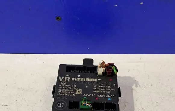 Mercedes-Benz E W212 Door control unit/module A2129004718 A2129011705