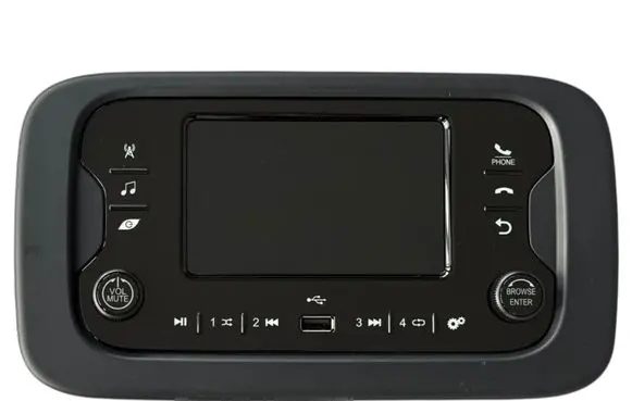 Fiat Panda III Radio/CD/DVD/GPS head unit 73576050802