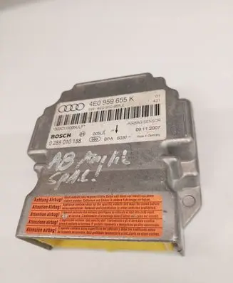 Audi A8 S8 D3 4E Airbag control unit/module 4E0959655K