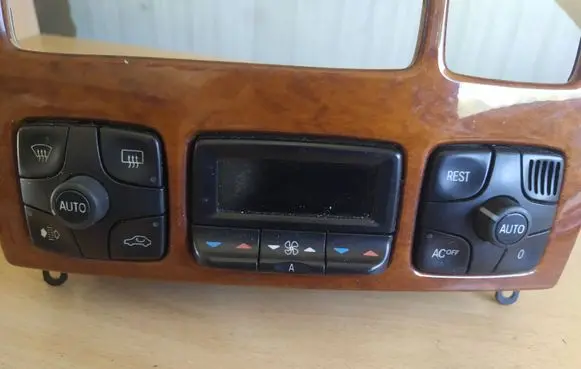 Mercedes-Benz S W220 Climate control unit 2208300985 00051602