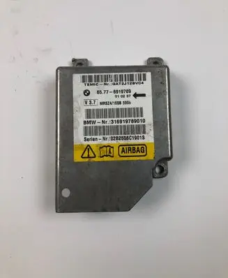 BMW 5 E39 Airbag control unit/module 6919789 02B2556C1901S 316919789010