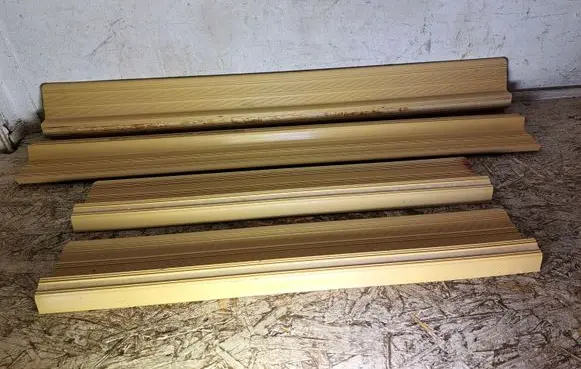 Mercedes-Benz E W123 Front sill trim cover 1236800335