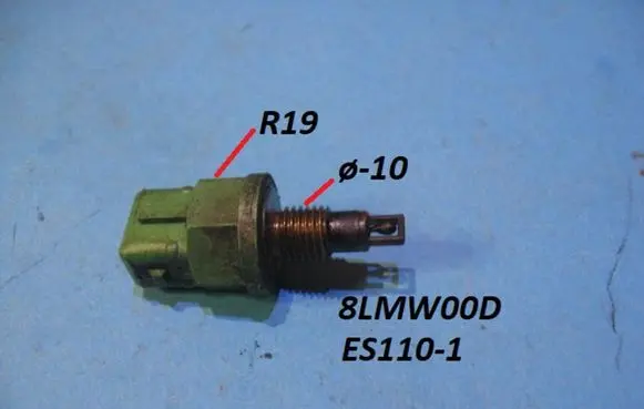Rover 414 - 416 - 420 Intake air temperature sensor 8LMW00D ES1101