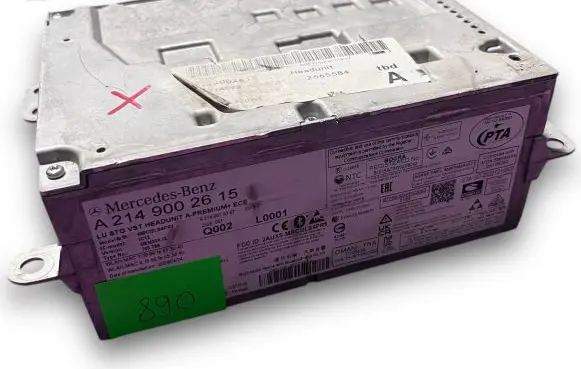 Mercedes-Benz E W214 Central body control module NR890 A2149002615