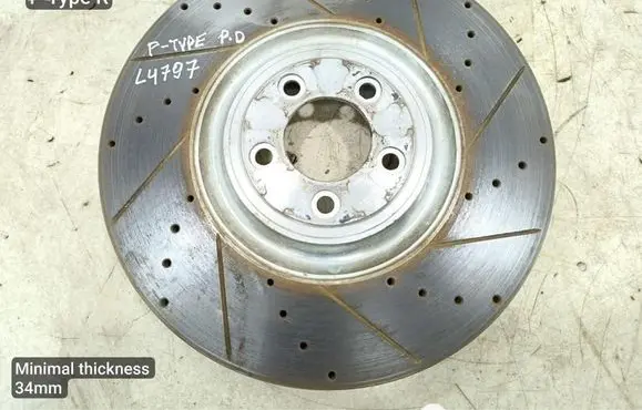 Jaguar F-Type Front brake disc 63120026R