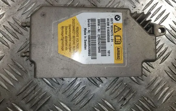 BMW 7 F01 F02 F03 F04 Airbag control unit/module 9224275