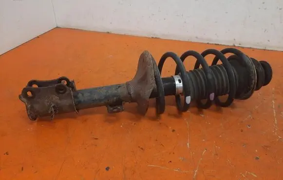Chevrolet Aveo Front shock absorber with coil spring 96653233