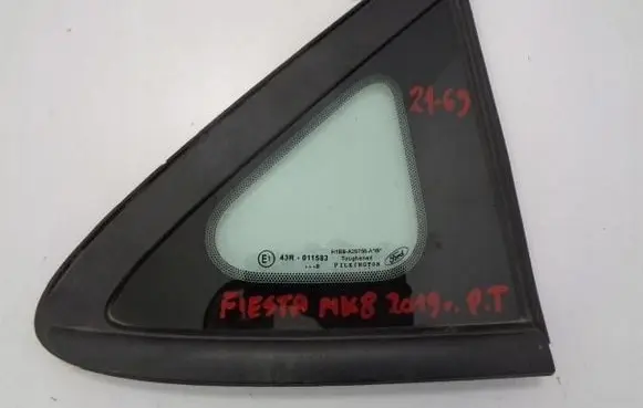 Ford Fiesta Rear vent window glass