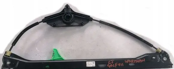 Volkswagen Golf Sportsvan Rear window lifting mechanism without motor 510839461D