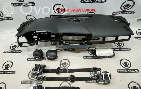 Audi A4 S4 B9 Airbag set with panel 8W1857001H 8W0880204D 8W0880201BB