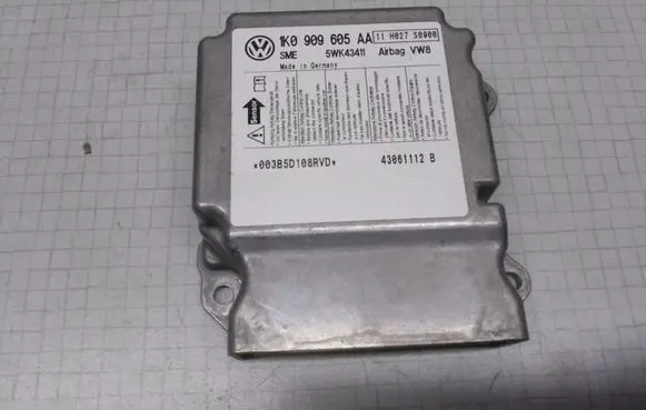 Skoda Octavia Mk2 (1Z) Airbag control unit/module 1K0909605AA 5WK43411