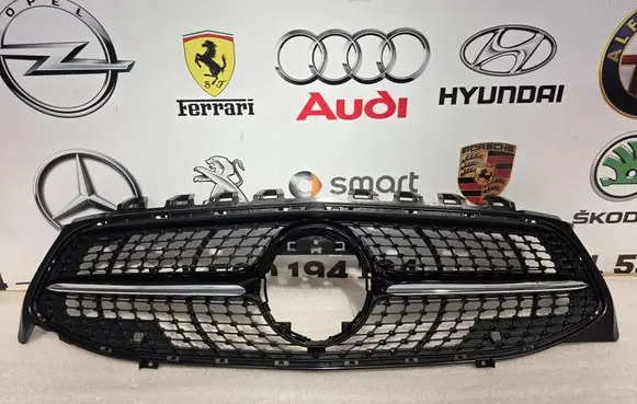 Mercedes-Benz CLA C118 X118 Front bumper upper radiator grill A1188880000 A1188880100