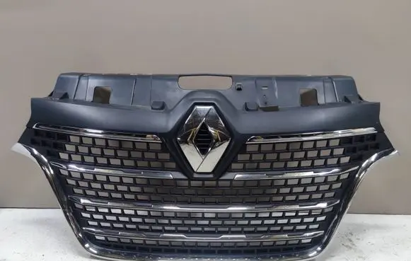 Renault Master III Front bumper upper radiator grill 628959833R