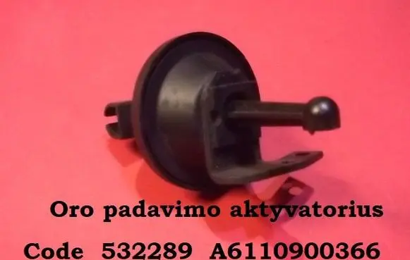 Mercedes-Benz C W203 Vacuum valve 532289 A6110900366