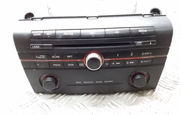 Mazda 3 I Radio/CD/DVD/GPS head unit 14794078 05J1B0398558