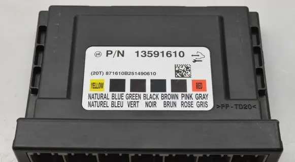 Opel Astra J Comfort/convenience module 13591610