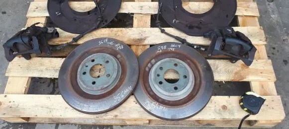 Audi A6 S6 C7 4G Brake discs and calipers set 