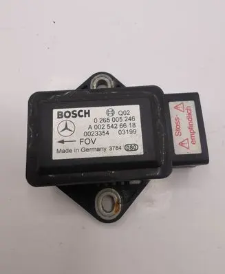 Mercedes-Benz E W211 ESP acceleration yaw rate sensor 0265005246 A0025426618