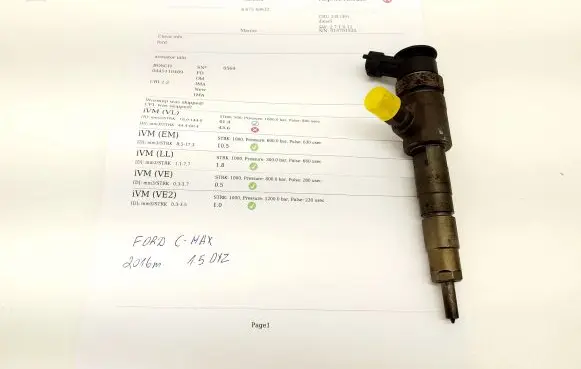Ford C-MAX II Fuel injector CV6Q9F593AA