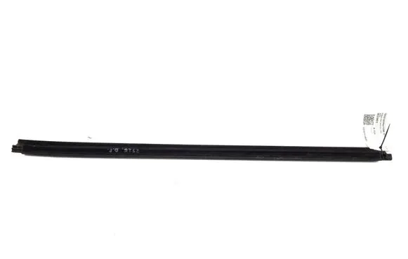 Front door glass trim molding