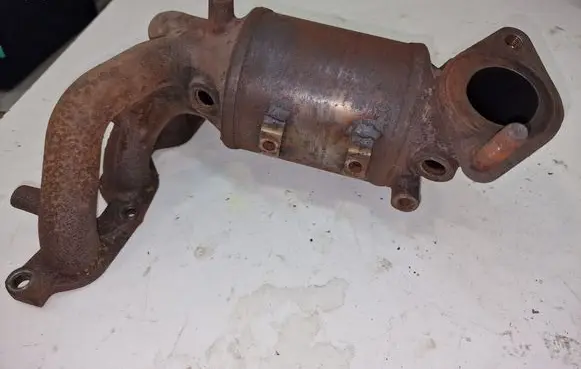 Hyundai i20 (PB PBT) Catalyst/FAP/DPF particulate filter 
