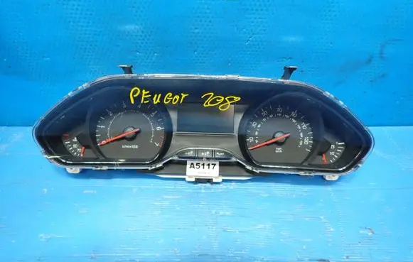 Peugeot 208 Speedometer (instrument cluster) 9801906780