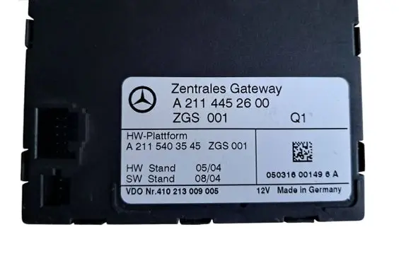 Mercedes-Benz E W211 Gateway control module A2114452600