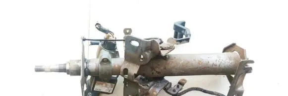 Steering wheel axle
