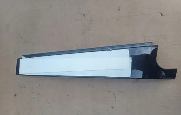 Volkswagen Golf VII Rear door glass trim molding 5G6839902B