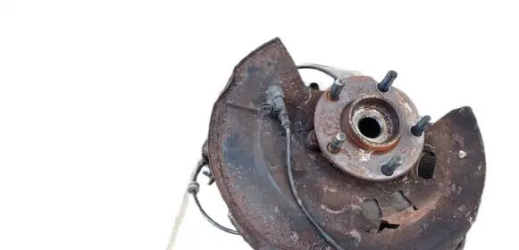 Infiniti FX Front wheel hub spindle knuckle