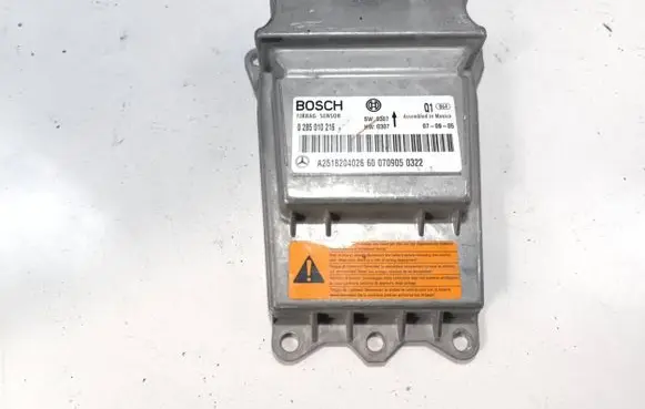 Mercedes-Benz R W251 Airbag control unit/module A2518204026 0285010216 0709050322