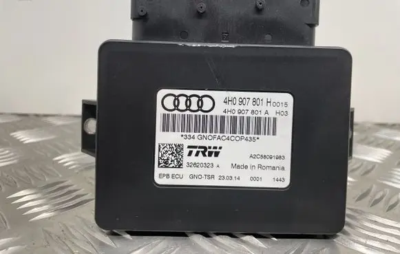 Audi A7 S7 4G Hand brake control module 4H0907801H 4H0907801A