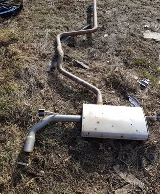 Volkswagen Golf VII Muffler/silencer 
