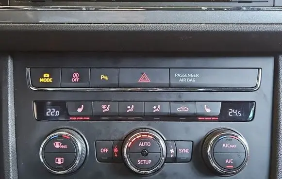 Seat Leon (5F) Climate control/heater control trim 5F0907044J IMPRK1515803