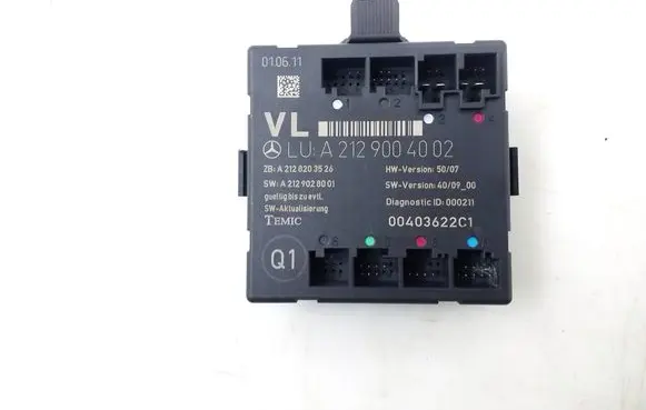 Mercedes-Benz E W212 Door control unit/module A2129004002