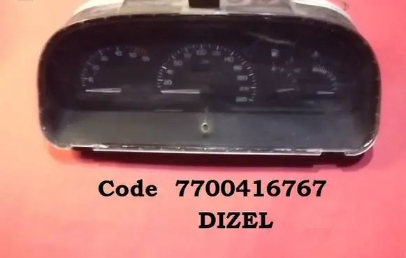 Renault Laguna I Speedometer (instrument cluster) 7700416767
