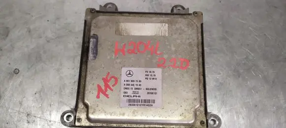Mercedes-Benz C W204 Engine control unit/module ECU A6519007500