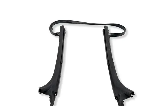 Volkswagen Beetle A5 Rubber seal front coupe door window 5C3871