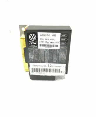 Volkswagen PASSAT B6 Airbag control unit/module 3C0909605J