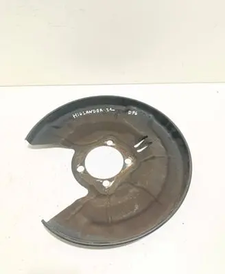 Toyota Highlander XU70 Rear brake disc plate dust cover 