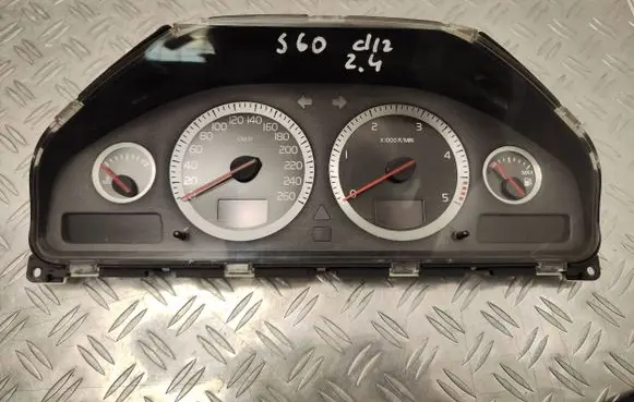 Volvo S60 Speedometer (instrument cluster) 30728791 8602026 8690549